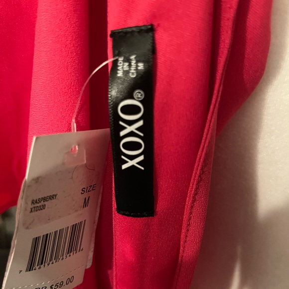 XOXO Raspberry Coloured Dress Size Medium - Picture 13 of 16